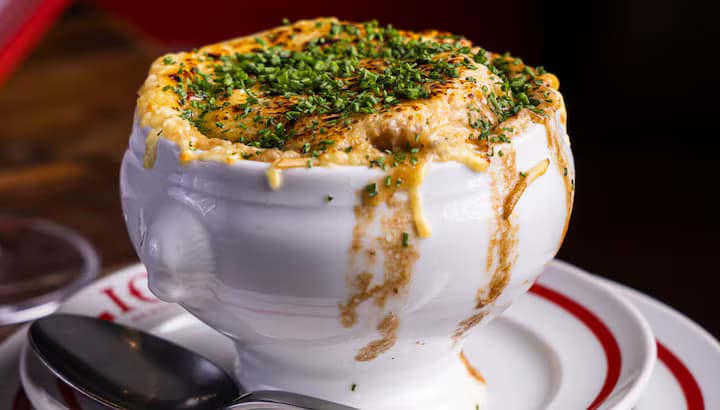 Sopa de Cebola Francesa