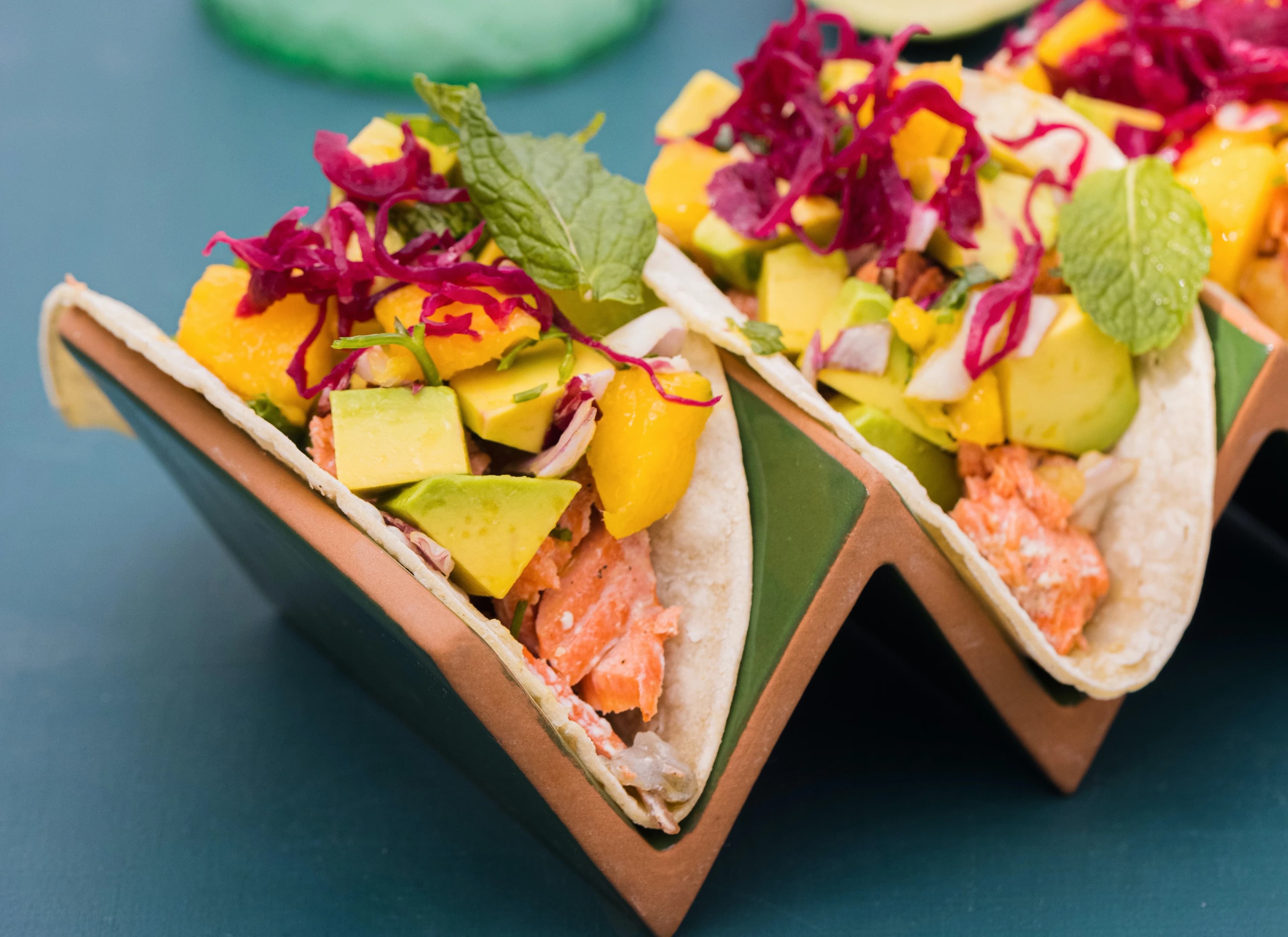 Tacos de Salmão