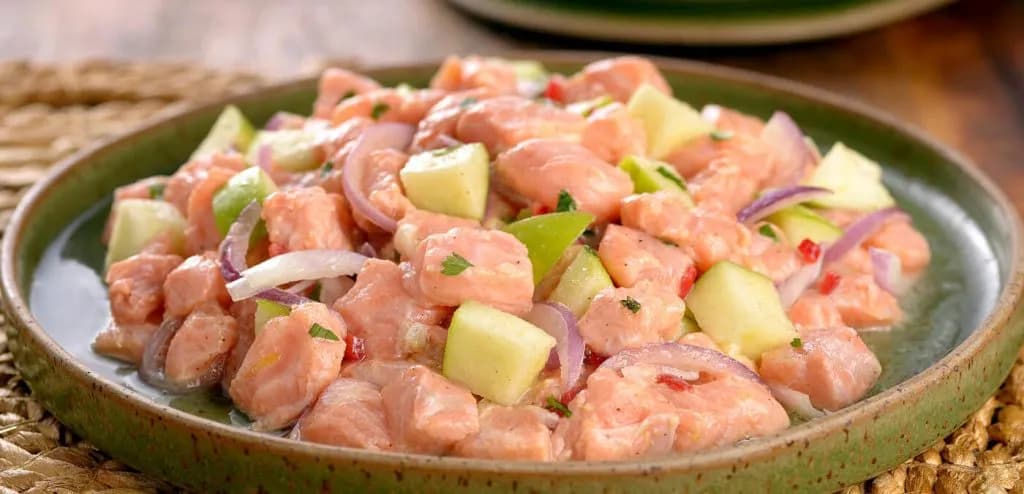 Ceviche de Salmão