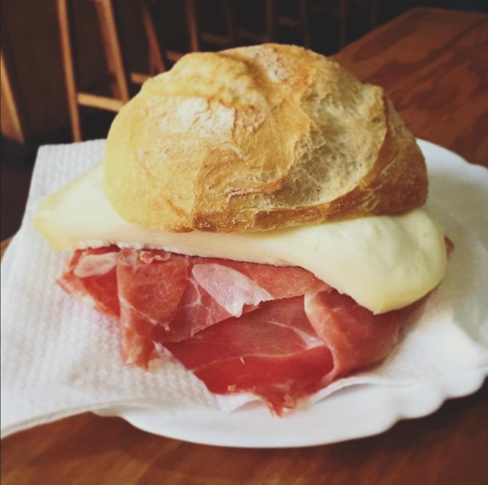 Sandes de Presunto e Queijo
