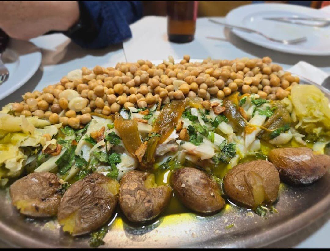 Bacalhau com Grão