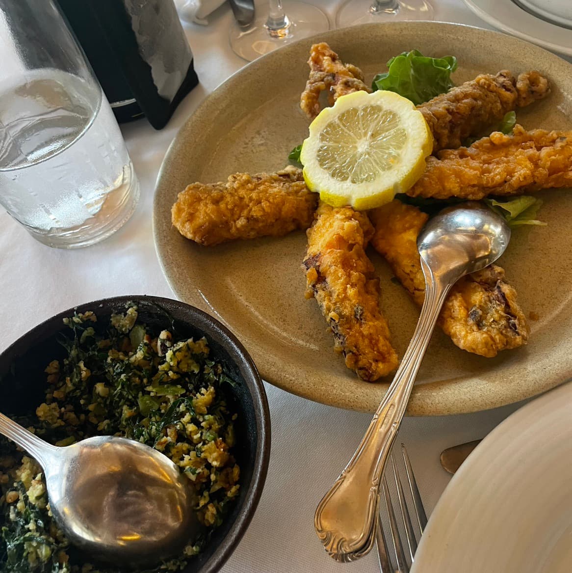 Filetes de Polvo Panado