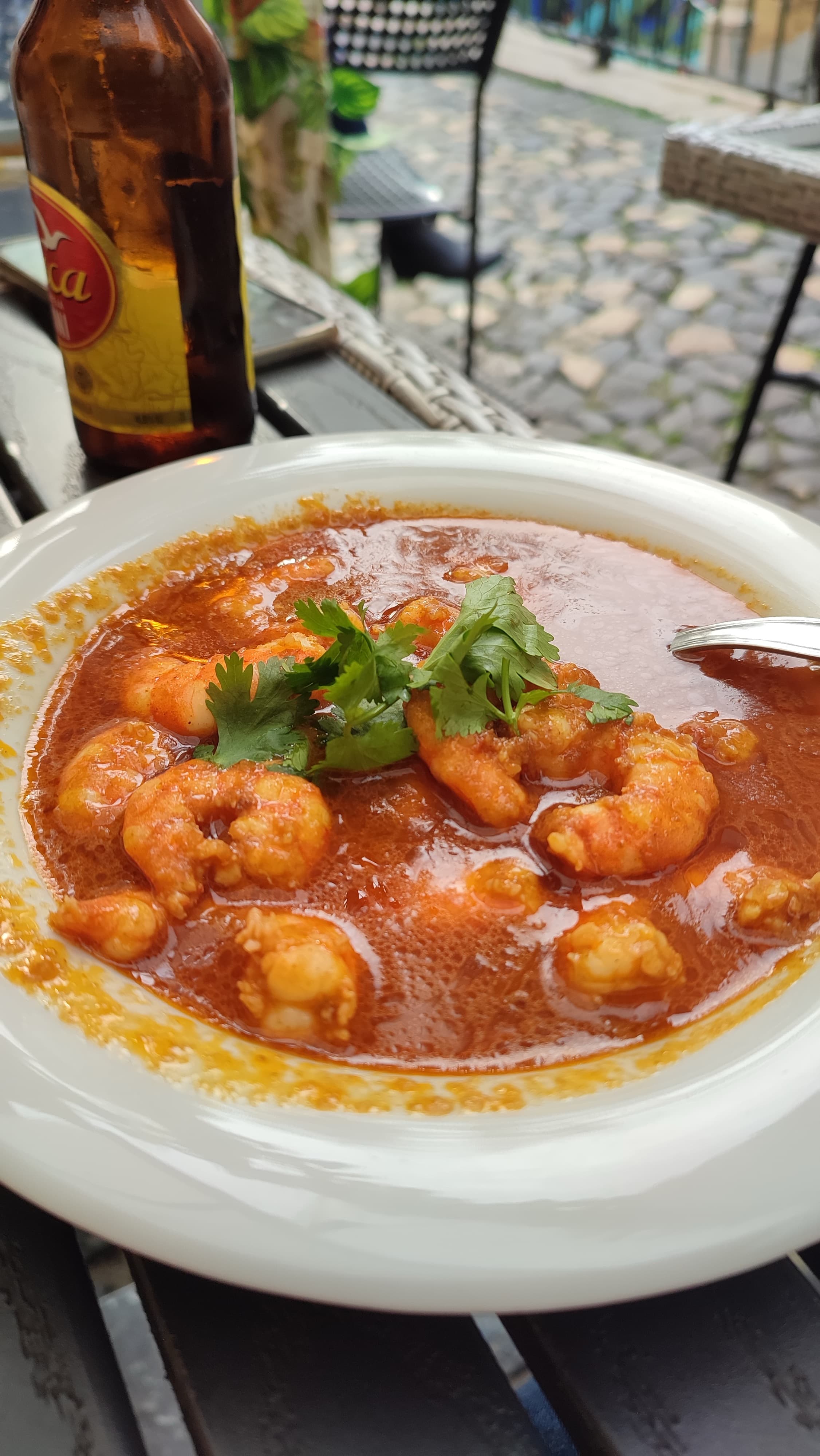 Caril de Gambas