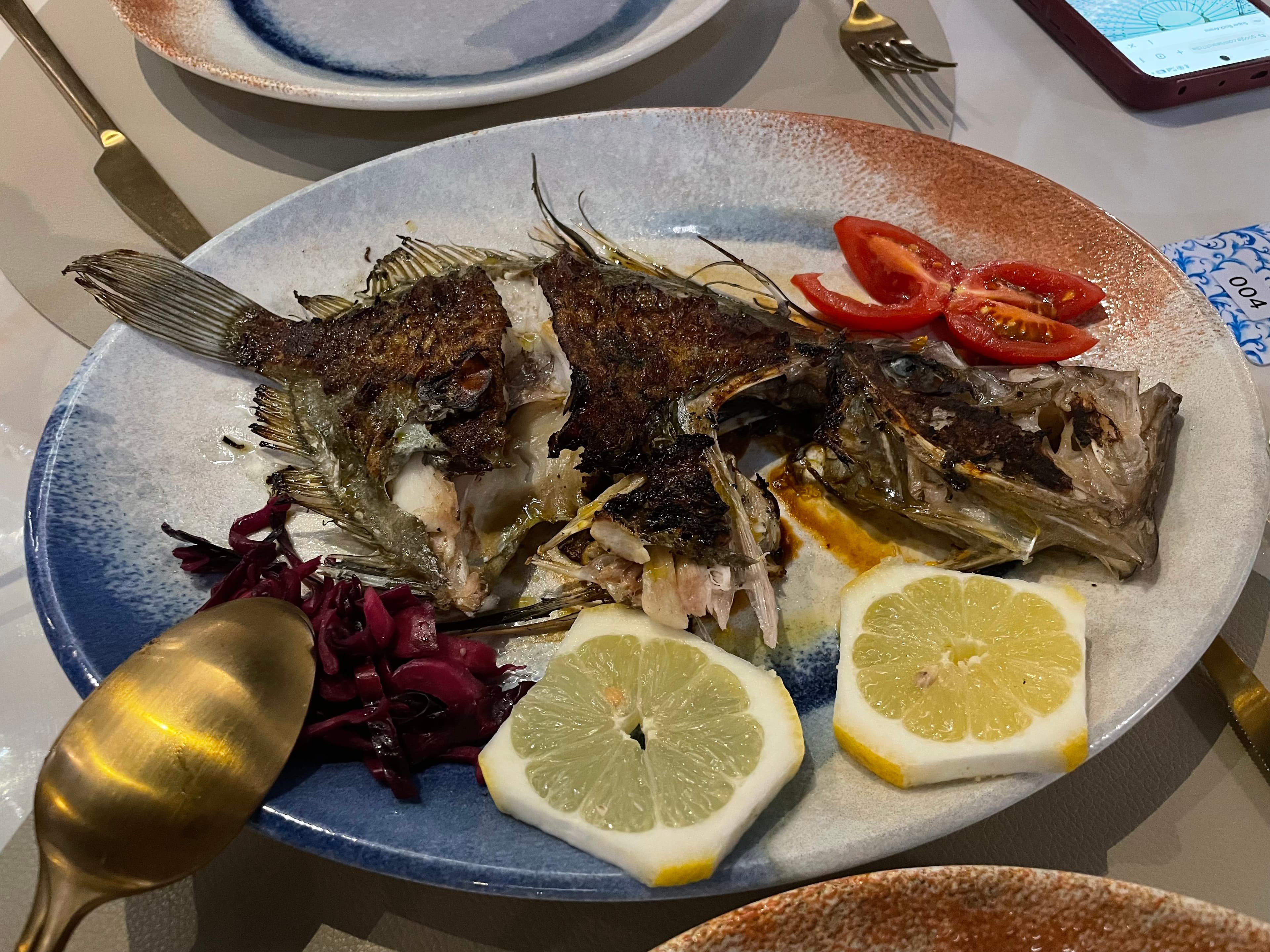 Peixe Galo Grelhado