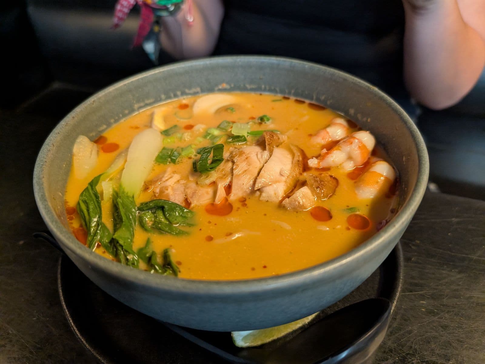 Tantan Ramen de Gambas e Frango