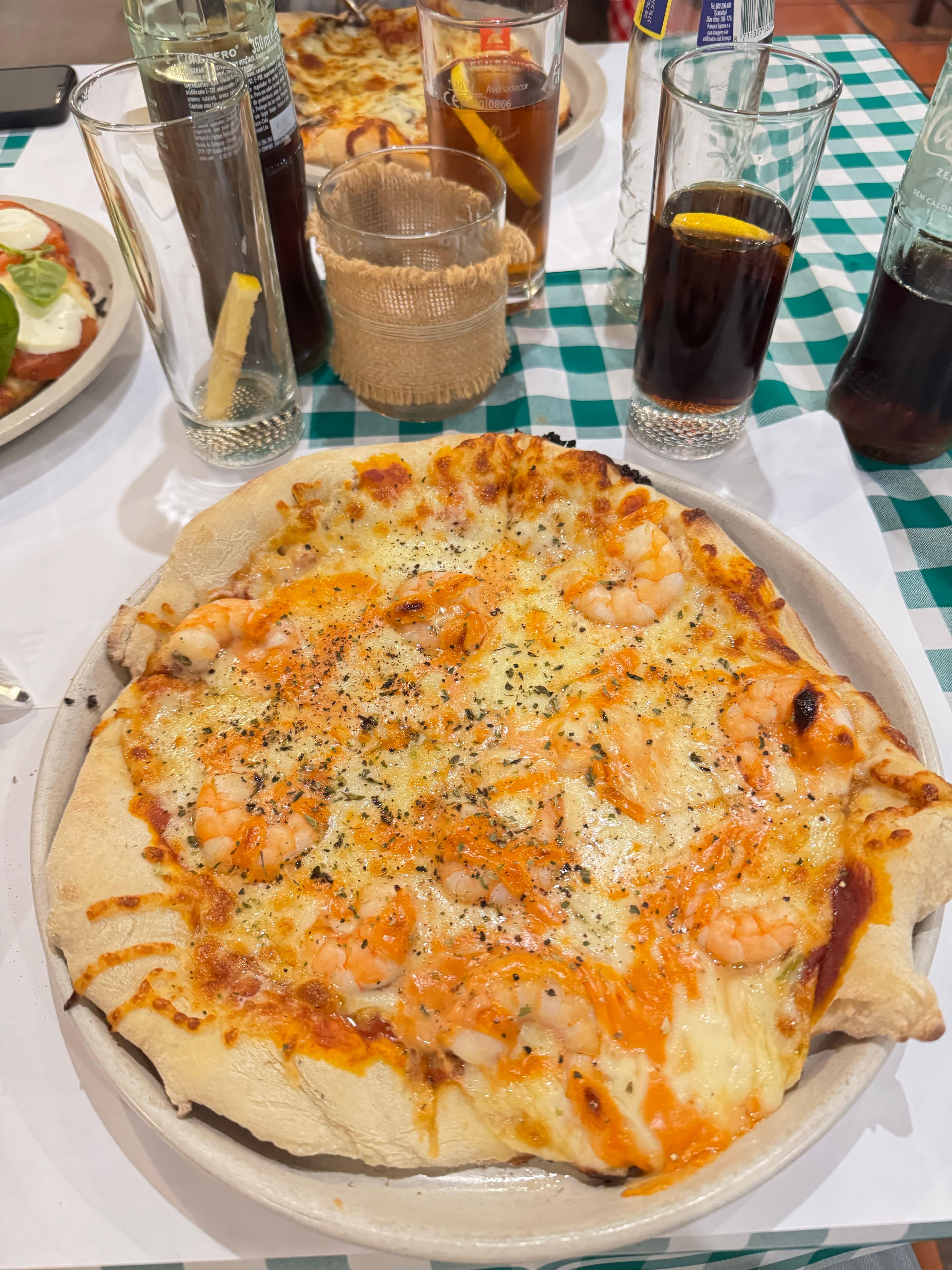Pizza de Camarão