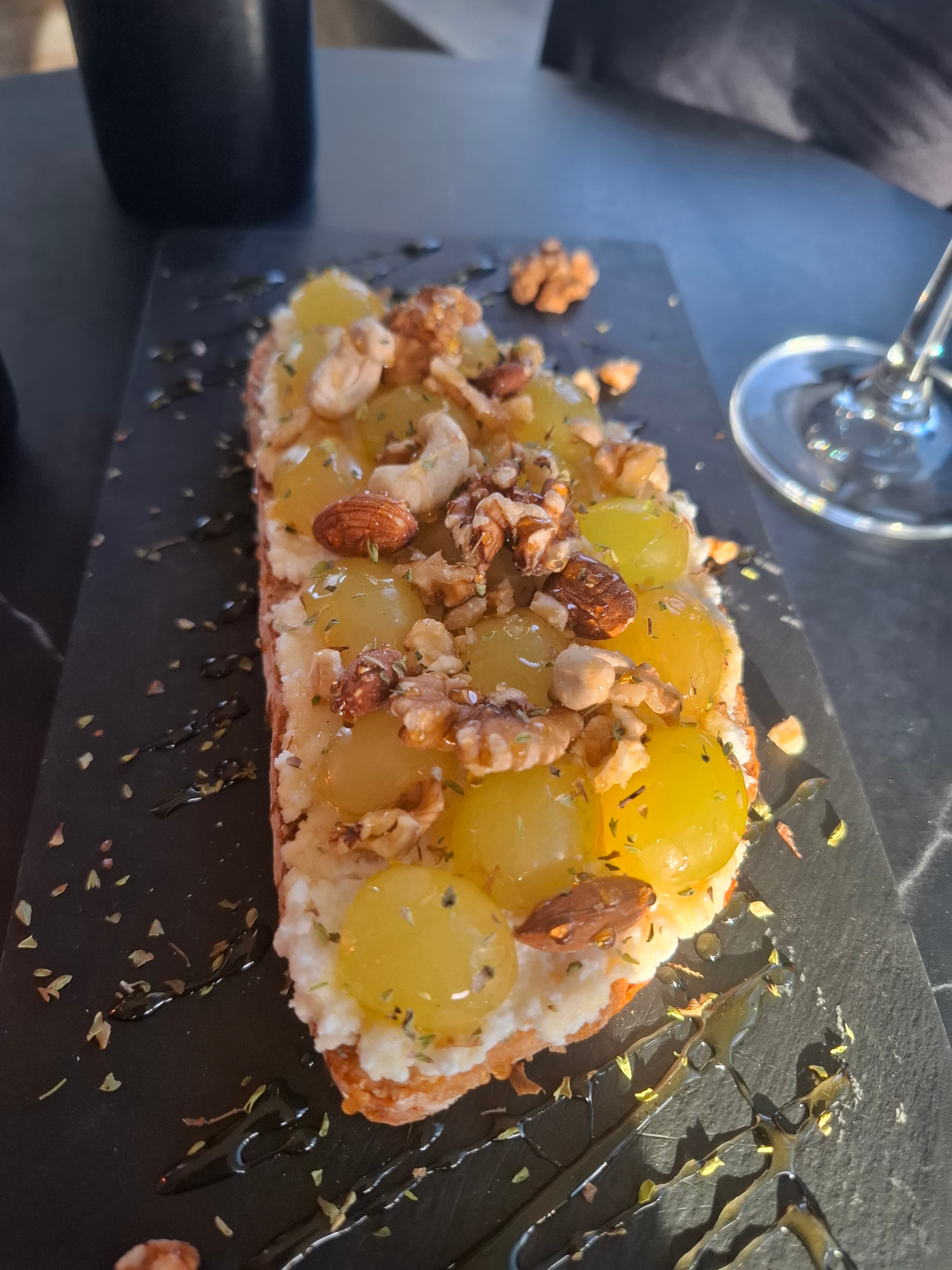 Tosta de queijo fresco