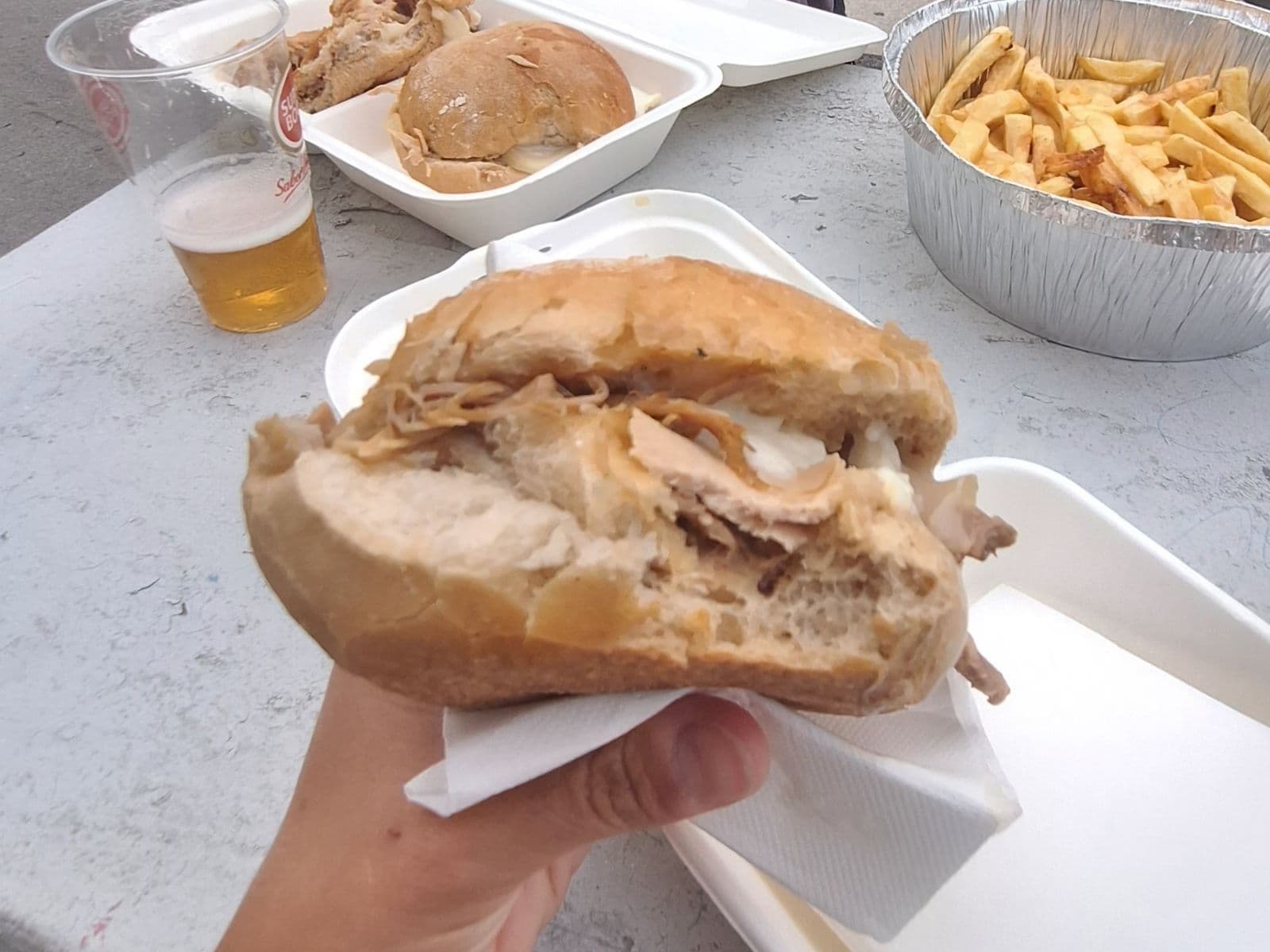 Sandes de pernil