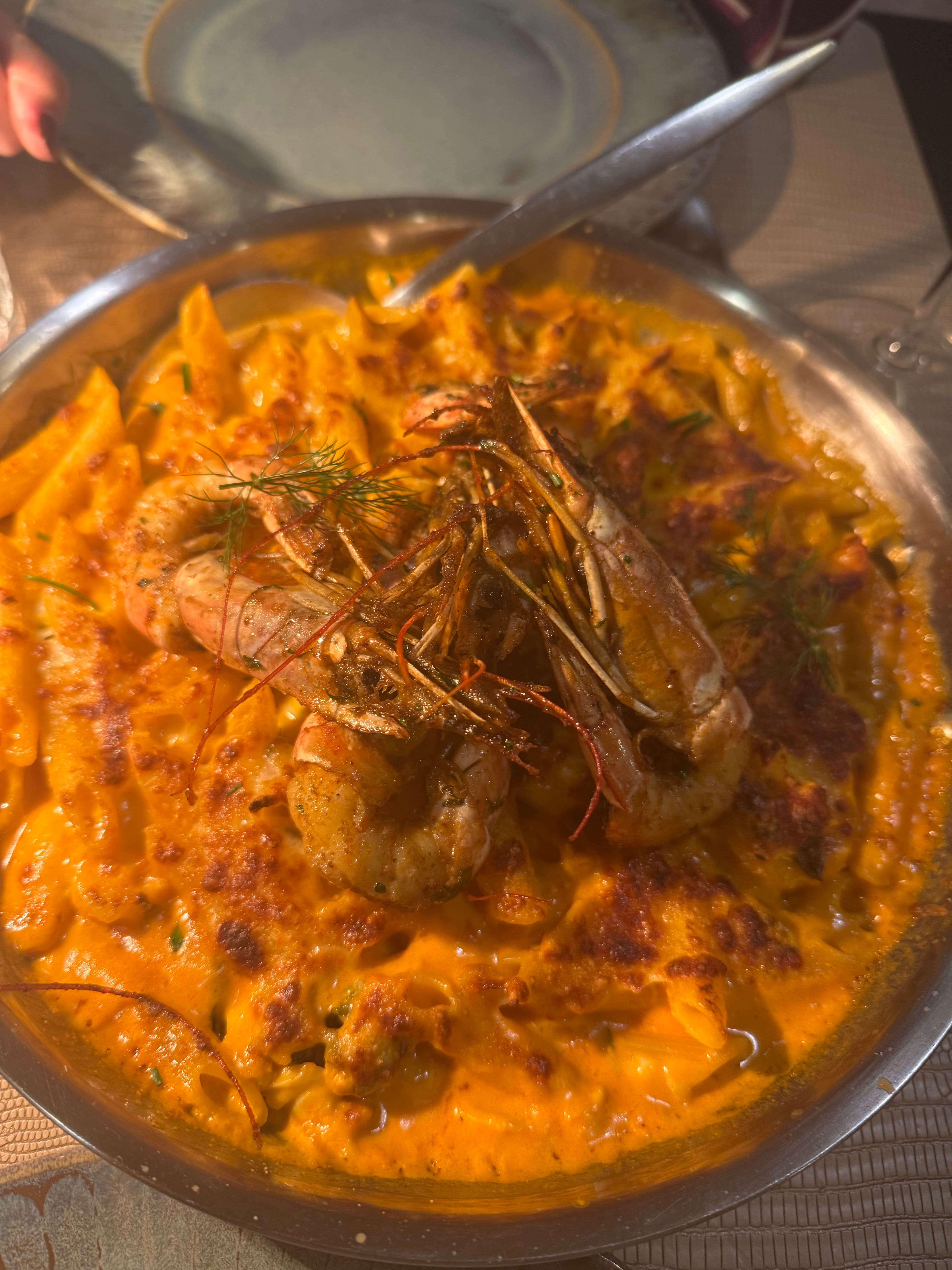 Gamberoni Gratinado
