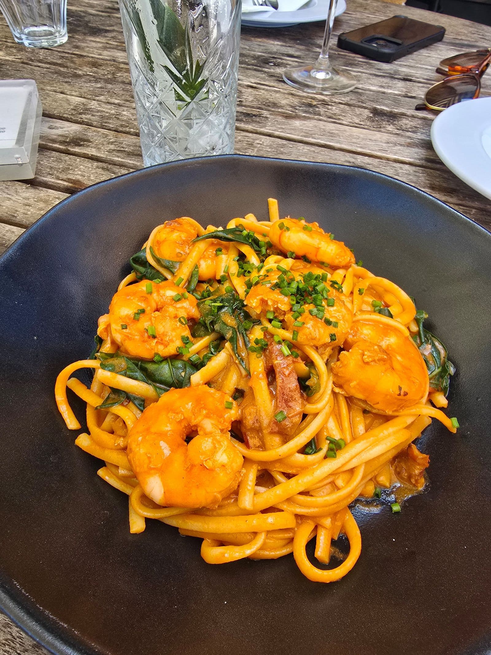 Linguine de Camarão
